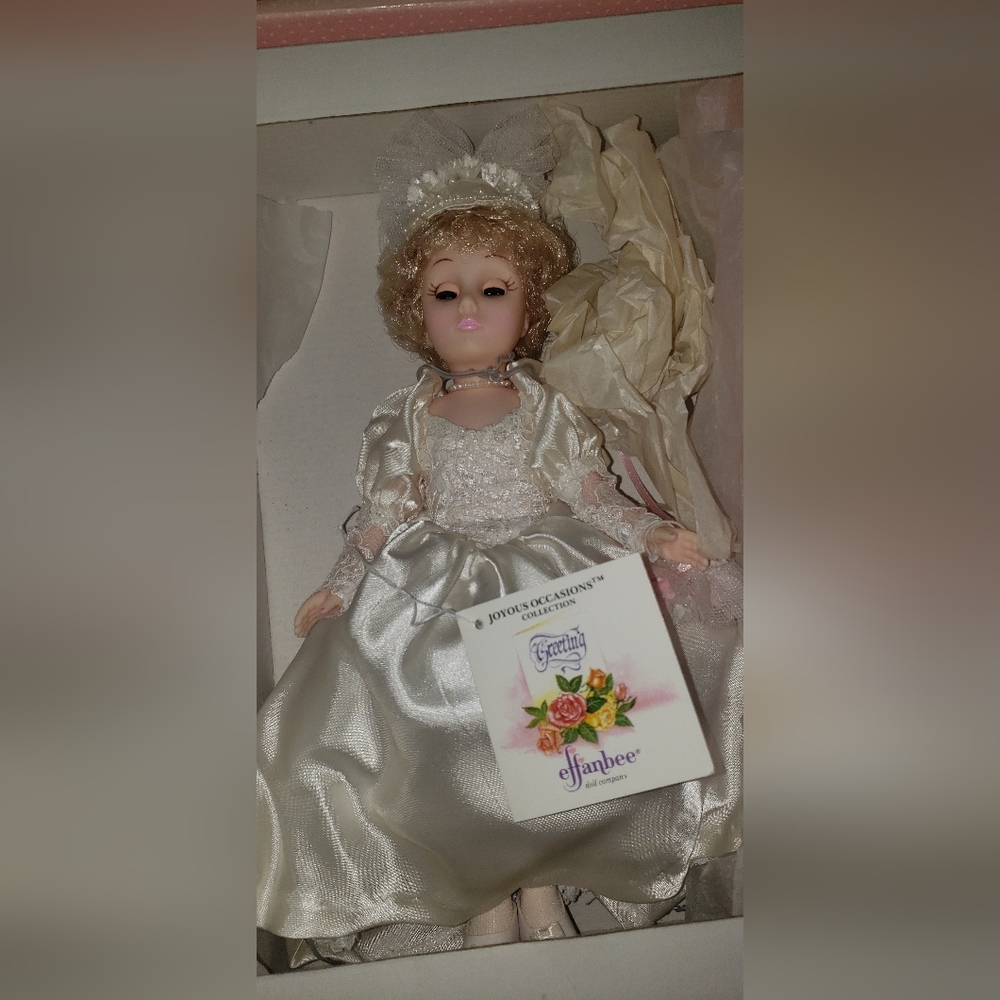 1989 new in box Effanbee Bride doll